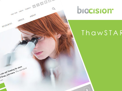 Biocision web site development